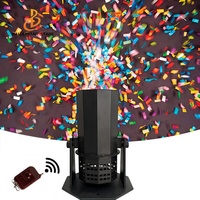Machine à confettis à pulvérisation de glace carbonique avec effet esthétique de couleur DMX.