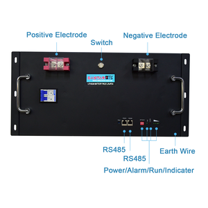 Sistem Penyimpanan Energi Rumah Tenaga Surya dengan Logo Kustom Baterai Lithium Ion 51.2V 100Ah 200Ah 48V Baterai LiFePO4 - Product Image 2