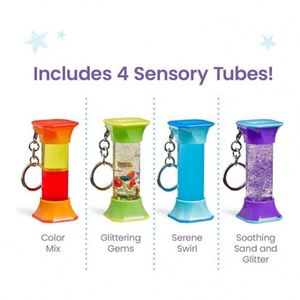 Porte-clés Fidget Toy de style interrupteur tactile avancé avec son de clic satisfaisant pour le soulagement de l'anxiété et l'amélioration de la concentration chez les personnes atteintes de TDAH - Product Image 6