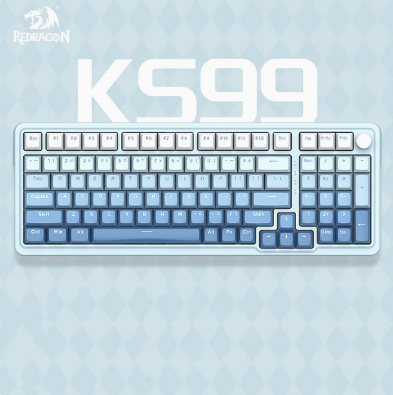 มังกรแดง ks99 Mei สีย้อมสีม่วง [ไร้สายสามรุ่น]