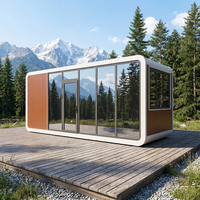 Maison Capsule Apple Cabin UK, Pod de Jardin, Bureau Préfabriqué, Abri de Jardin Moderne, Solution de Bureau à Domicile, Fourniture Directe d'Usine