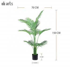 OH nghệ thuật thiết kế mới Faux nhựa cây bonsai cây nhân tạo cây nhân tạo chậu cau plam nhà máy cho cây ngoài trời trong nhà - Product Image 3