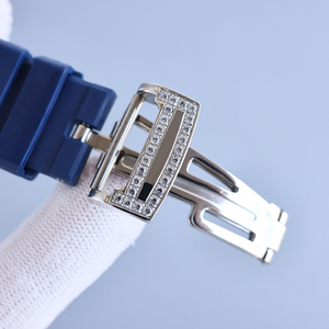 Montre mécanique automatique personnalisée en moissanite hexagonale de haute qualité pour hommes montre rappeur hip hop à la mode de luxe pour hommes - Product Image 6