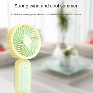 Mini Ventilador Portátil de Mano con Cuerda para Colgar, Silencioso, con Alta Potencia, USB, Eléctrico, Tipo Aire Acondicionado, Ideal para Camping - Product Image 2