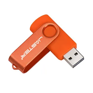 JASTER Giratória Personalizada 1GB 2GB 4GB 8GB 16GB 32GB 64GB 128GB Memoria USB Stick Memory Disk Pendrive USB Flash Drive