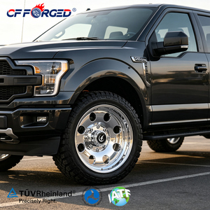 Rines Forjados para Camioneta, 20, 22, 24 Pulgadas, 8x180, 8 Birlos, para Chevy Silverado, GMC Sierra <span class=keywords><strong>HD</strong></span>, Pulidos a Espejo, 8 Orificios - Product Image 3