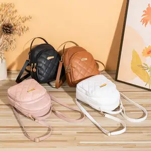 Lieferanten OEM benutzer definierte rosa Frauen Brevite Schnalle Geldbörse Rucksack stilvolle schlanke Leder geruchs sichere Rucksack Anti-Diebstahl für Mädchen