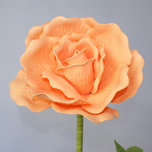 Rose artificielle en mousse de haute qualité pour mariage et Saint-Valentin, rose en PE à tenir en main - Product Image 5