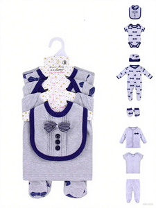 Conjunto <span class=keywords><strong>de</strong></span> 8 piezas al por mayor 100% algodón <span class=keywords><strong>ropa</strong></span> <span class=keywords><strong>de</strong></span> bebé recién <span class=keywords><strong>nacido</strong></span> traje <span class=keywords><strong>de</strong></span> regalo mameluco mono babero <span class=keywords><strong>ropa</strong></span> <span class=keywords><strong>de</strong></span> niños - Product Image 5