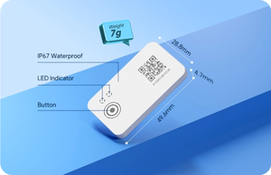 Personalizado BLE5.0 Temperatura Sensor Tag Small <span class=keywords><strong>Data</strong></span> <span class=keywords><strong>Logger</strong></span> com Acelerômetro de Longo Alcance IP67 Beacon Fabricado Alta Precisão - Product Image 3