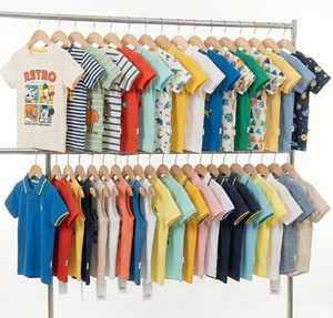 <span class=keywords><strong>Abbigliamento</strong></span> per Bambini 4 Stagioni: T-shirt in Cotone a Prezzi di Fabbrica, <span class=keywords><strong>Stock</strong></span> Misto per <span class=keywords><strong>Abbigliamento</strong></span> Infantile - Product Image 4