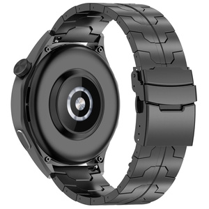 Correa de Reloj de Metal de Titanio de 22 mm, Correa de Repuesto Inspirada en Iron Man para Reloj <span class=keywords><strong>Huawei</strong></span> GT4 <span class=keywords><strong>GT3</strong></span> 4Pro 46 mm, Reloj Samsung Galaxy - Product Image 3