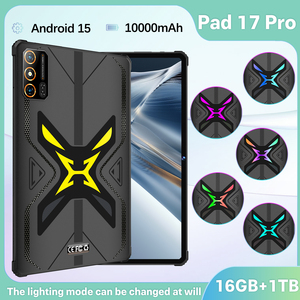 Tablet PC <span class=keywords><strong>Pad</strong></span> 17 Pro <span class=keywords><strong>10.1</strong></span> inci, penyimpanan 16GB+1TB, prosesor Octa <span class=keywords><strong>Core</strong></span>, <span class=keywords><strong>Dual</strong></span> SIM Card, mendukung bahasa Prancis, Spanyol, dan multi-bahasa. - Product Image 4