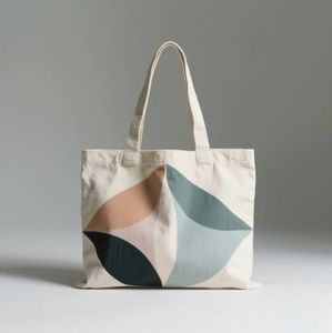 Wholesale Custom Logo COTTON Twill Shopping <b>Bags</b> <b>Folding</b> <b>Bag</b> Custom Colors Factory Price - Product Image 2