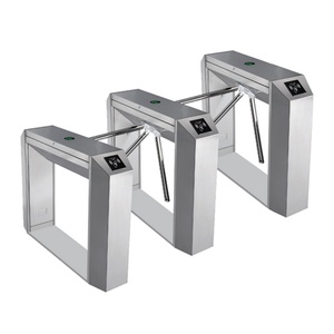 Torniquete de Acceso de Alta Seguridad con Reconocimiento Facial RFID, Puerta Corredera Abierta para Gimnasios, Operado con Monedas - Product Image 3