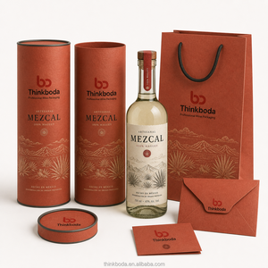 Caja de Almacenamiento Vertical para <span class=keywords><strong>Mezcal</strong></span> en Forma de Tubo de Papel, Tapa Extraíble, Cavidad Interior Vací<span class=keywords><strong>a</strong></span>, para Regalos Temáticos Mexicanos - Product Image 2