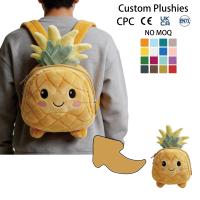 Sac à dos en peluche étoile pour enfants et tout-petits, couleur personnalisée, sans MOQ, avec certification CPC CE UKCA EN71
