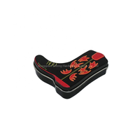 Boîte en métal en forme de botte de cowboy, personnalisée, imprimée, pour emballage de mini bonbons et cadeaux, thème western