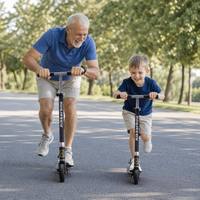 Scooter électrique robuste pour seniors Hikerboy Curtis Plus