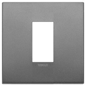ฝาครอบสวิตช์ผนังวีมาร์ คลาสสิค 1M รุ่นแมท สเลท แพลท ขนาด 9.9x9.8 ซม. - Product Image 1