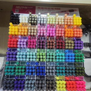 Juego de Marcadores Acrílicos Permanentes y Borrables POSCA de 1M, 12 Colores, Punta Extra Fina, para Manualidades y Arte - Product Image 5