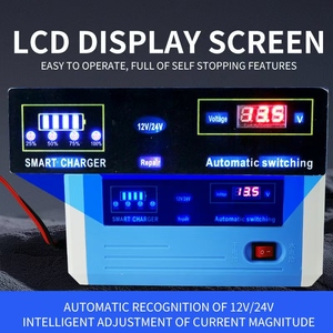 <span class=keywords><strong>Chargeur</strong></span> de <span class=keywords><strong>batterie</strong></span> 12V/24V à détection automatique pour voitures <span class=keywords><strong>et</strong></span> motos - Product Image 4