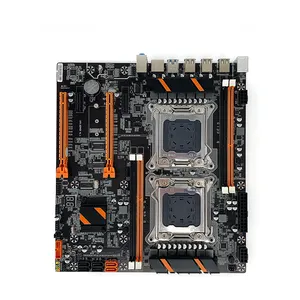 X79 सर्वर डुअल सीपीयू Lga2011 डेस्कटॉप मदर बोर्ड DDR3 डुअल Xeon Lga2011-V1 V2 सीरीज प्रोसेसर गेमिंग मेनबोर्ड को सपोर्ट करता है