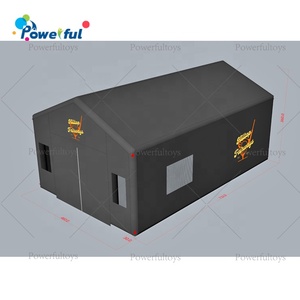 Tente de simulation de golf gonflable pour événements sportifs en plein air, imperméable, avec écran - Product Image 2