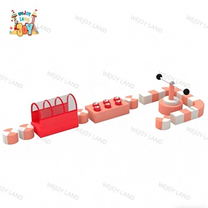 Centro <span class=keywords><strong>de</strong></span> <span class=keywords><strong>juegos</strong></span> suaves para niños Área <span class=keywords><strong>de</strong></span> <span class=keywords><strong>juegos</strong></span> suaves Pastel Kids Indoor Playground Equipment Comercial Pastel Soft Play Ball Pit - Product Image 5