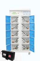 Armoire de remplacement de batteries extérieure à 8 emplacements avec BMS intégré, système de refroidissement par air, protection IP54 pour station de recharge de vélos électriques et véhicules électriques