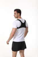 Correcteur de posture professionnel en néoprène souple pour clavicule et dos, respirant et réglable, pour hommes et femmes, correction quotidienne de la posture