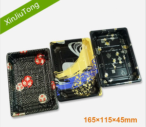 Bas prix japonais <span class=keywords><strong>PS</strong></span> à emporter boîte à sushi en plastique jetable Emballage alimentaire jetable - Product Image 6