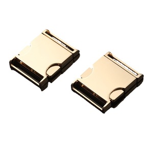 Hebilla Deslizante de Aleación Jiuyuan, Ajustable para Bolsos, Duradera, de Color Sólido - Product Image 4