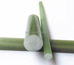 Varilla Aislante de Resina Epoxi FRP Verde Agua, Varilla de Aislamiento de Fibra de Vidrio y Epoxi - Product Image 1