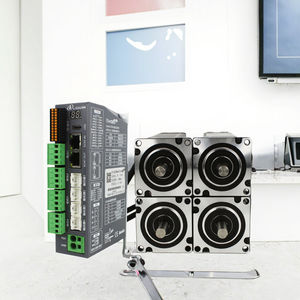 DC24V~50V 4/4.5/5/5.8A <span class=keywords><strong>2</strong></span>/<span class=keywords><strong>2</strong></span>.<span class=keywords><strong>3</strong></span>/<span class=keywords><strong>2</strong></span>.8/4.5/4.8/5.5N.m 1000PPR 4-Axis 2Phase Nema24 Closed Loop Stepper Motor Driver Peralatan Rumah Tangga - Product Image 2