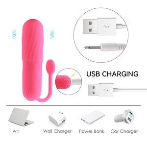 Goods10 Geschwindigkeiten Mini Bullet für Eier vibrator Frauen G-Punkt Klitoris Stimulator Adult Masturbador - Product Image 3