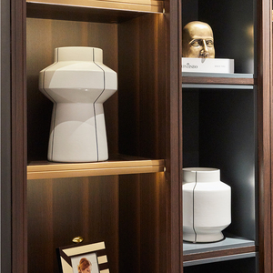 Jarrón Clásico Minimalista Porcelana Maison Decorativos Ceramique Jarrones - Product Image 3