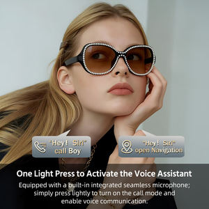 แว่นตาอัจฉริยะ F07max ปรับแต่งโลโก้ได้ นวัตกรรมอุปกรณ์สวมใส่ แปลภาษาอัจฉริยะ สนทนาด้วย AI รู้จำภาพด้วย AI รับผลิตแบบ OEM/ODM - Product Image 6