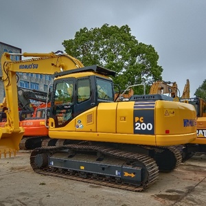 Precio bajo, excavadora sobre orugas Komatsu Original usada, Japón, bomba de Motor de peso operativo de 20 toneladas, construcción de edificios - Product Image 1