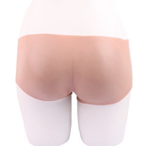 FAAK Skin Color Hollow <b>Dildo</b> Pants Penis Extender Couples Sex Toys for Vagina Anal Sex Pleasure and Delay Ejaculation - Product Image 4