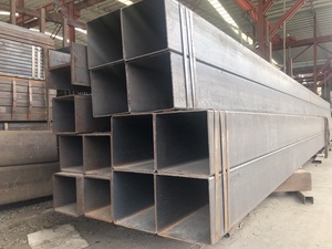 Đen cán nóng mạ kẽm hình chữ nhật rỗng phần thép carbon Q235 ASTM tiêu chuẩn kết cấu thép ống - Product Image 3