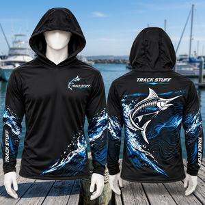 Custom Printed LOGO Breathable Long Sleeve Dry-Fit Fishing <b>Shirt</b> Quick Dry UV Protection UPF 50 Durable Spandex/Polyester Men's - Product Image 6