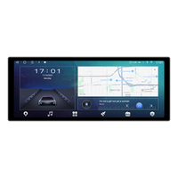 Reproductor Multimedia para Auto con Pantalla Táctil Android 2K de 12.3 Pulgadas, 8 Núcleos Integrados, GPS, DSP, Carplay, 4G, Radio Estéreo para Auto Universal