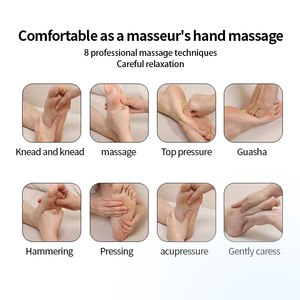 Nouveau modèle de masseur de <span class=keywords><strong>pieds</strong></span> <span class=keywords><strong>à</strong></span> pétrissage d'air 3D avec thérapie par la chaleur et minuterie pour la relaxation de la semelle et du mollet <span class=keywords><strong>à</strong></span> la maison - Product Image 5