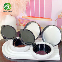 Boîtier vide haut de gamme en plastique pour maquillage, version coréenne, rond, rose brillant, avec coussin d'air, pour BB crème, OEM/ODM