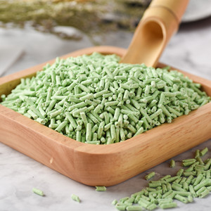 2 mm Tofu Cat Litter Pellet Línea de producción Tofu Cat Litter <span class=keywords><strong>Comprar</strong></span> Flushable OEM 2,0mm Factory Clumping - Product Image 5