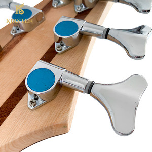 กีตาร์เบสไฟฟ้าคุณภาพสูง 43 นิ้ว 6 สาย 24 เฟรต ตัวบอดี้ทำจากไม้ Zebrawood และ Okoume คอทำจากไม้เมเปิลแคนาดา - Product Image 6