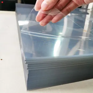 0,5 mm 0,25 mm dickes super transparentes pet-blatt transparentes plastikblatt für die wärmeformung