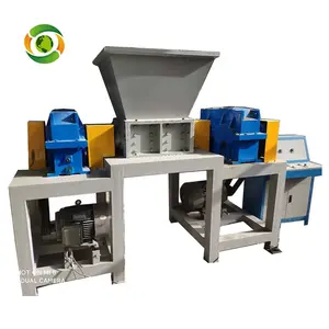 Automatic Rubber Tire/Tyre Film Plastic Bottle Recycling Shredder Crusher Machine