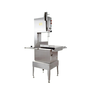 Macchina Elettrica per Taglio Carne con Lama a Nastro e Vassoio Scorrevole, Facile da Pulire, per Carne Congelata, Semi-Automatica - Product Image 6